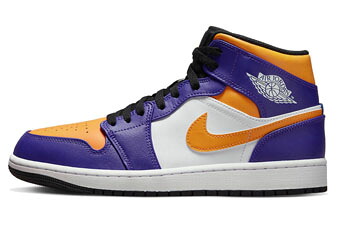 バスケットシューズ バッシュ スニーカー ジョーダン Jordan Air Jordan 1 Mid Lakers ストリート｜バスケ＠TOKYO UltimateCollection