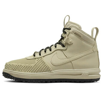 バスケットシューズ バッシュ スニーカー ルナ　フォース　ダックブーツ ナイキ Nike LUNAR FORCE 1 DUCKBOOT Lime Stone/Black ストリート