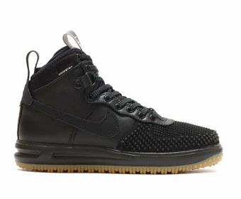 バスケットシューズ バッシュ スニーカー ルナ フォース ダックブーツ ナイキ Nike LUNAR FORCE 1 DUCKBOOT Black ストリート|バスケ@TOKYO UltimateCollection