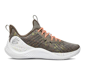 提げ篭シューズ バッシュ   アンダーアーマー UnderArmour Curry 10 Treasure Island  Gray/White