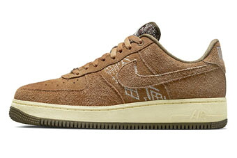 バスケットシューズ バッシュ スニーカー ナイキ Nike Air Force 1 Low '07 PRM NAI-KE Brown ストリート|バスケ@TOKYO UltimateCollection