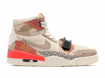 バスケットシューズ バッシュ スニーカー ジョーダン Jordan Air Jordan Legacy 312 SAIL/DESERT CAMO-INFRARED ストリート
