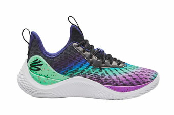 提げ篭シューズ バッシュ  オーロラ  アンダーアーマー UnderArmour Curry 10 Aurora PurpleMulti