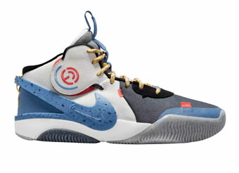 バスケットシューズ バッシュ デレダン ナイキ Nike AIR DELDON EP White/indigo
