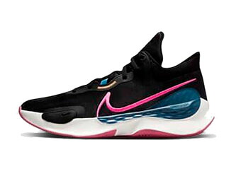 バスケットシューズ バッシュ ナイキ Nike Renew Elevate 3 Black/ Blue/ Berry/Pink｜バスケ＠TOKYO UltimateCollection