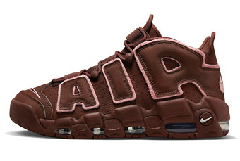 バスケットシューズ バッシュ スニーカー バレンタイン・デー ナイキ Nike Air More Uptempo 96 Valentine’s Day Brown/ Pink-Coconut Milk ストリート
