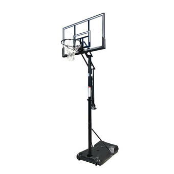 バスケットバックボード   スポルディング Spalding 52in しろがね色 TF携帯型 6A1042CN Black