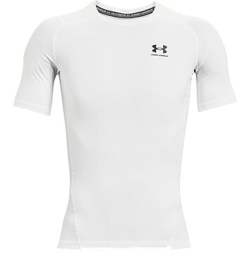 バスケットTシャツ ウェア アンダーアーマー UnderArmour UA HG ARMOUR COMP SS White ランニング トレーニング ストリート 【MEN'S】