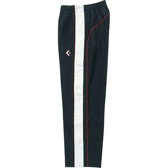 バスケットパンツ ウェア ウォームアップパンツ　サイドフルオープン 秋冬物 コンバース Converse Warm Up Pants Black/White 【MEN'S】