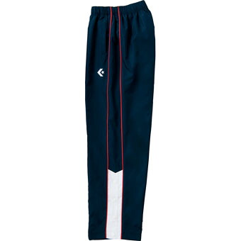 バスケットパンツ ウェア ウォームアップパンツ 裾ボタン 秋冬物 コンバース Converse Warm Up Pants Navy/White 【MEN'S】