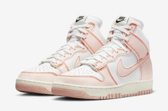 人気急上昇 バスケットシューズ バッシュ スニーカー ダンク デニム ナイキ Nike Wmns Dunk High 1985 W Arctic Orange Denim ストリート Other Ro