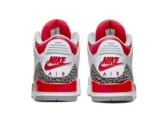 円 在庫限り バスケットシューズ バッシュ スニーカー ジョーダン Jordan Air Jordan 3 Retro White Fire Red Cement ストリート