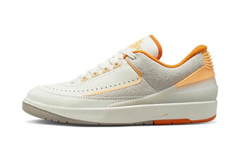 バスケットシューズ バッシュ スニーカー ジョーダン Jordan Air Jordan 2 Retro Low Craft Sail/Melon Tint ストリート