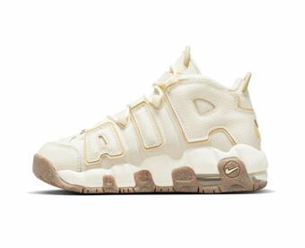 提げ篭シューズ バッシュ スニーカー  大気圏 トマス・モア 繰り上げるペース  ナイキ Nike Air More Uptempo GS  GS Coconut Milk   表どおり 【GS】キッズ