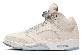 提げ篭シューズ バッシュ スニーカー   ジョーダン Jordan Air Jordan 5 Retro  SE Craft Brown/Orange/Sail   表どおり