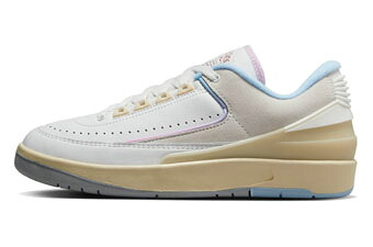 バスケットシューズ バッシュ スニーカー ジョーダン Jordan Wmns Air Jordan 2 Retro Low Look Up In The Air W White/Red/Ice Blue/L.Grey ストリート 【WOMEN'S】|バスケ@TOKYO UltimateCollection