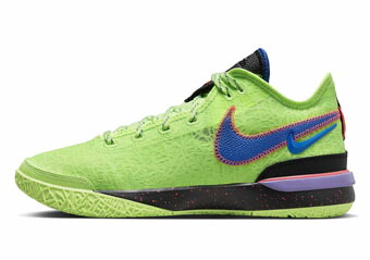 バスケットシューズ バッシュ ナイキ Nike Zoom LeBron NXXT GEN GHOST GREEN/BLUE