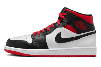 バスケットシューズ バッシュ スニーカー ジョーダン Jordan Air Jordan 1 Mid White/Black/Gym Red ストリート|バスケ@TOKYO UltimateCollection