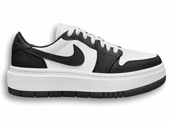 バスケットシューズ バッシュ スニーカー エレベート ジョーダン Jordan Wmns Air Jordan 1 Elevate Low Panda W White/Black ストリート 【WOMEN'S】