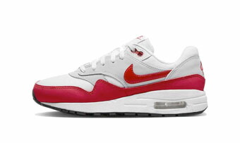シューズ スニーカー ランニング マックス1 ナイキ Nike Air Max 1 GS GS GREY/UNIVERSITY RED/WHITE ランニング トレーニング ストリート 【GS】キッズ