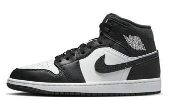 バスケットシューズ バッシュ スニーカー ジョーダン Jordan Air Jordan 1 Mid　SE Black Elephant Off Noir/Black ストリート 21,052円