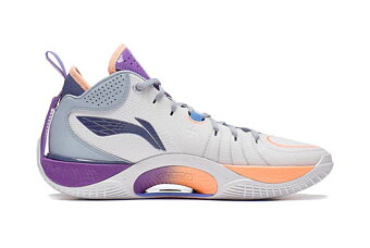 バスケットシューズ バッシュ スニーカー Heat Way Of Wade Wade Shadow 5 Beige/Purple/Orange ストリート