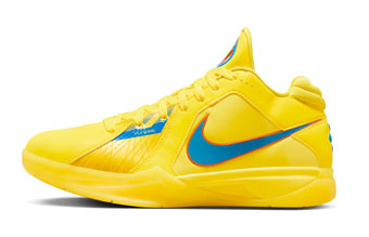 提げ篭シューズ バッシュ   ナイキ Nike Zoom KD 3 Christmas Yellow