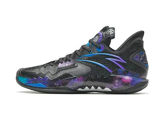 【楽天市場】バスケットシューズ バッシュ Dark Matter アンタ ANTA Shock Wave 5 Black/Blue：バスケ ...