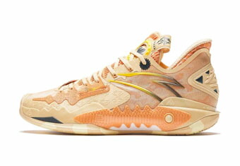 提げ篭シューズ バッシュ  Sand Lizard  アンタ ANTA Shock Wave 5  Orange
