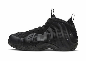 提げ篭シューズ バッシュ スニーカー   ナイキ Nike Air Foamposite One  Black Anthracite   表どおり