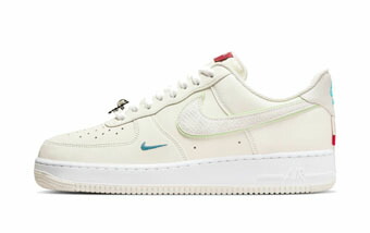 提げ篭シューズ バッシュ スニーカー   ナイキ Nike AIR FORCE 1 \u002707 CNY Year of the Dragon White/Red   表どおり