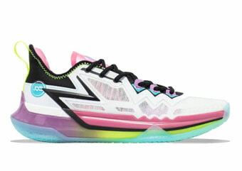 バスケットシューズ バッシュ スニーカー ニコラ・ヨキッチ 361 Degrees Big3 Future White/Pink/Blue ストリート