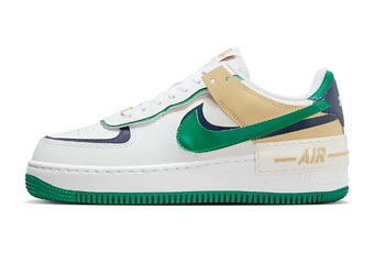 シューズ スニーカー プレミアム　フォース1 ナイキ Nike Wmns Air Force 1 SHADOW W White/Green/Midnight Navy ストリート 【WOMEN'S】｜バスケ＠TOKYO UltimateCollection