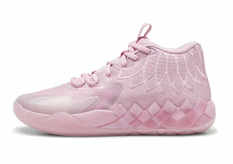 バスケットシューズ バッシュ ラメロボール イリディセント プーマ Puma MB.01 Iridescent Lilac Chiffon/Aqua