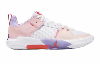 バスケットシューズ バッシュ スニーカー ジョーダン Jordan Jordan One Take 5 White/Pink/Purple ストリート