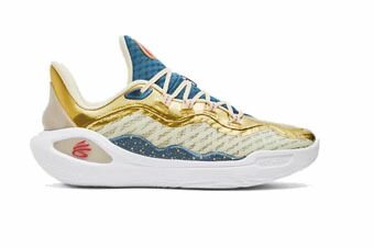提げ篭シューズ バッシュ   アンダーアーマー UnderArmour CURRY 11 Championship Lemon Ice