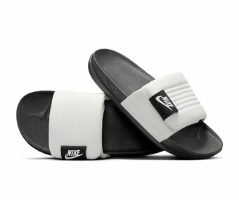シューズ スニーカー   ナイキ Nike Offcourt Adjust Slide White/Black   表どおり