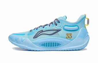 提げ篭シューズ バッシュ スニーカー   リニング Li-Ning Jimmy Butler 1  University Blue   表どおり