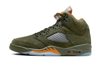 バスケットシューズ バッシュ スニーカー ジョーダン Jordan Air Jordan 5 Retro Army Olive/Orange/Black ストリート|バスケ@TOKYO UltimateCollection