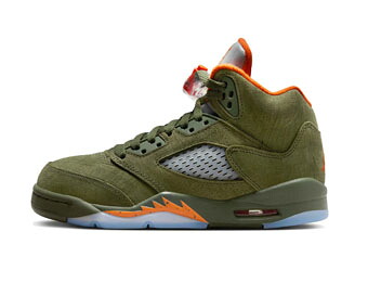 バスケットシューズ バッシュ スニーカー ジョーダン Jordan Air Jordan 5 Retro GS GS Army Olive/Orange/Black ストリート 【GS】キッズ|バスケ@TOKYO UltimateCollection