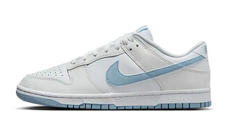 提げ篭シューズ バッシュ スニーカー   ナイキ Nike Dunk Low Retro White/Light Armory Blue   表どおり