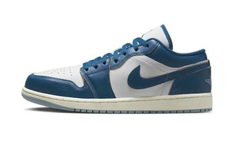 バスケットシューズ バッシュ スニーカー ジョーダン Jordan Air Jordan 1 Low SE White/Blue/Gray ストリート｜バスケ＠TOKYO UltimateCollection