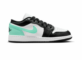 バスケットシューズ バッシュ スニーカー ジョーダン Jordan Air Jordan 1 Low GS Green Glow GS White/Black/Green ストリート 【GS】キッズ｜バスケ＠TOKYO UltimateCollection 26,358円