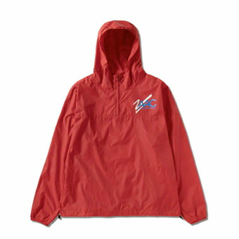 手かご上衣 お召しもの  秋冬物 出演者 AKTR xSPORTY AAC HALF ZIP LIGHT JACKET  RED   駈けっくら 形づくる 表どおり 【MEN\u0027S】