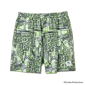 バスケットショーツ バスパン ウェア アクター AKTR ATOMxAKTR SHORT WIDE PANTS YELLOW ストリート 【MEN'S】