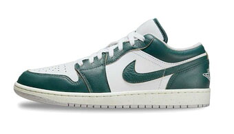 提げ篭シューズ バッシュ スニーカー  オキシダイズド  ジョーダン Jordan Air Jordan 1 Low SE Oxidized Green White/Green   表どおり