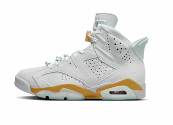 バスケットシューズ バッシュ スニーカー ジョーダン Jordan Wmns Air Jordan 6 Retro Pearl W Gray/Gold ストリート 【WOMEN'S】