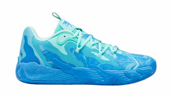 バスケットシューズ バッシュ ラメロボール プーマ Puma MB.03 Low Blue Aqua｜バスケ＠TOKYO UltimateCollection