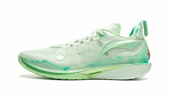 提げ篭シューズ バッシュ スニーカー   リニング Li-Ning Jimmy Butler 2 Jade Mint Green   表どおり