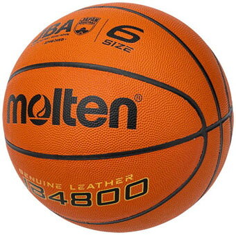 バスケットボール ジュニア レディーズ 6号球 モルテン Molten JB4800 Orange/Ivory ウーメンズモデル 女性用 【BWG】 コモノ|バスケ@TOKYO UltimateCollection